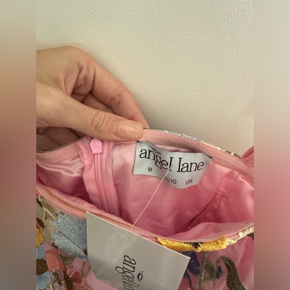 NWT Angel Lane | Small 3D Flower Dress - Picture 11 of 13